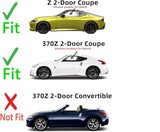 Driver Left Side Door Window Door Glass Compatible with Nissan 370Z 2 Door Coupe 2009-2020 Models
