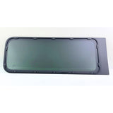 Driver Left Side Quarter Window Glass Privacy With Free Butyl Tape Compatible with Nissan NV1500 NV2500 NV3500 2012-2021 Models