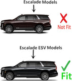 OE Tempered Driver Left Side Rear Door Window Door Glass Compatible with Escalade ESV 2021-2025 Models ( Not For Escalade )