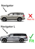 Driver Left Side Rear Quarter Window Quarter Glass Compatible with Lincoln Navigator L 2018-2024 Long Wheel Base Models