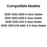 Heated Back Window Back Glass Compatible With Mercedes Benz A-Class A200 A220 A35 A45 AMG S 4-Door Sedan 2019-2022 Models