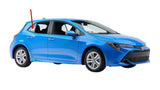 Passenger Right Side Rear Vent Window Vent Glass Compatible with Toyota Corolla / Corolla GR 4 Door Hatchback 2019-2025 Models