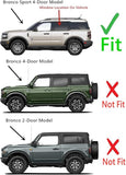 OEM Tempered Driver Left Side Rear Door Window Door Glass Compatible with Ford Bronco Sport 2021-2025 Models