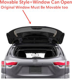 Movable Style Heated Rear Back Window Back Glass Compatible with Toyota Highlander 2014-2019 Models
