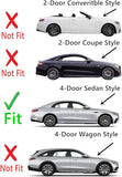 Passenger Right Side Rear Door Window Door Glass Compatible with Mercedes Benz E300 E43AMG 2017-2019 / E350 2020-2022 / E53AMG 2019-2022 4 Door Sedan Models