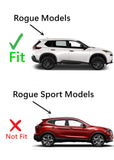 Chrome Moulding Style Tempered Passenger Right Side Quarter Window Quarter Glass Compatible with Nissan Rogue 2021-2025 Models (Not For Rogue Sport)