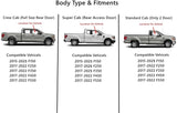 Factory Privacy Tinted Laminated Passenger Right Side Front Door Window Door Glass Compatible with Ford F150 2015-2025 / F250 F350 F450 F550 2017-2022 / F250 F350 Super Cab 2023-2025 Models