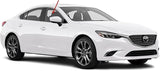 Passenger Right Side Front Door Window Door Glass Compatible with Mazda 6 2014-2021 Models