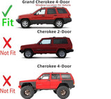Driver Left Side Front Door Window Door Glass Compatible with Jeep Grand Cherokee 1999-2004 Models