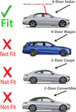 Laminated Passenger Right Side Front Door Window Door Glass Compatible with Mercedes Benz C-Class C200 C300 C43AMG C63AMG 4-Door Sedan 2022-2024 Models