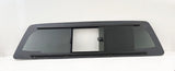 Manual Rear Back Slider Window Back Glass Compatible with Nissan Titan / Titan XD 2016-2025 Models