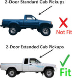 With Gasket Include Sliding Back Window Back Glass Slider Compatible with Toyota Pickup 2-Door Extended Cab 1989-1995 Models (Not For Standard Pickup Or Tacoma)