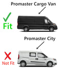 Heated Back Window Back Glass Driver Left Side Compatible with Ram Promaster 1500 2500 3500 Cargo Van 2014-2025 Models (Not For Promaster City Van)