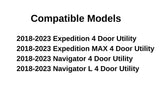 Laminated Driver Left Side Front Door Window Door Glass Compatible with Ford Expedition/Lincoln Navigator 2018-2023 Models