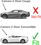 Driver Left Side Door Window Door Glass Compatible with Chevrolet Camaro 2 Door Convertible 2016-2024 Models