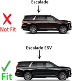 Tempered Privacy Passenger Right Side Door Window Door Glass Compatible with Escalade ESV 2021-2024 Models (Not For Escalade)