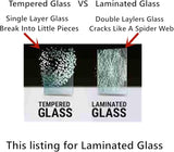 Laminated Driver Left Side Front Door Window Door Glass Compatible with Ford Escape 2020-2025 Models