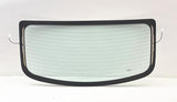 Without Wiper Hole Style Heated Back Window Back Glass Compatible with Hyundai Accent 2 Door Hatchback 2007-2011 Models