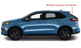 Privacy Heated Without Antenna Back Tailgate Window Back Glass Compatible with Ford Edge Back 2015-2024 Models