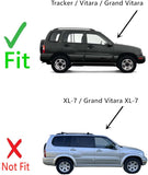 Passenger Right Side Rear Quarter Window Quarter Glass Compatible with Suzuki Vitara/Grand Vitara/Chevrolet Tracker 1999-2005 4 Door Models