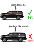 With Sensor Style Tempered Driver Left Side Quarter Window Quarter Glass Compatible with Cadillac Escalade 2021-2025 Models ( Not For Escalade ESV)
