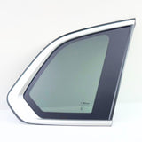 Chrome Molding Style Passenger Right Side Quarter Window Glass Compatible with BMW X5 2019-2026 Models