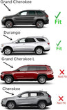 OEM Tempered Driver Left Side Front Door Window Door Glass Compatible with Dodge Durango 2011-2025 /Jeep Grand Cherokee 2011-2021/ Grand Cherokee WK 2022 Models (Not For Cherokee, or Grand Cherokee L)