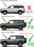 Tempered Heated Rear Back Window Back Glass Compatible with Ford Bronco 2021-2025 Models (Not For Bronco Sport)