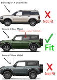OEM Tempered Priavcy Driver Left Side Rear Door Window Door Glass Compatible with Ford Bronco 2021-2025 4 Door Models