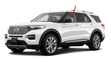 Tempered Driver Left Side Front Door Window Door Glass Compatible with Ford Explorer 2020-2025 Models