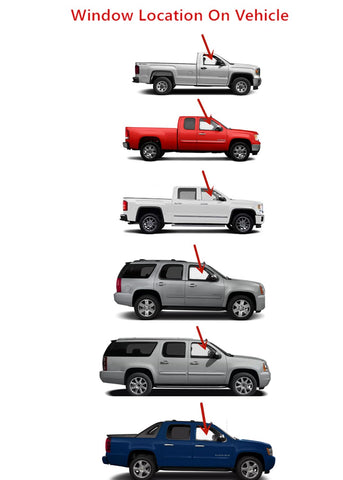 Passenger Right Side Front Door Window Door Glass Compatible with Mazda MPV 2000-2006 Models 並行輸入品 : Passenger Right Side Front Vent Window Vent Glass