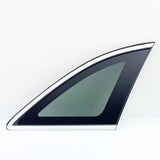 Chrome Molding Style Passenger Right Side Quarter Window Glass Compatible with Mercedes Benz GLC250 / GLC300 / GLC350e / GLC43 AMG / GLC63 AMG 2016-2022 4 Door Utility SUV Models