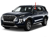 Tempered Driver Left Side Front Door Window Door Glass Compatible with Hyundai Palisade 2020-2025 Models