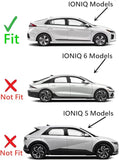 Passenger Right Side Front Door Window Door Glass Compatible with Hyundai Ioniq Hybrid 2017-2023 Models (Not For Ioniq 5 or Ioniq 6)