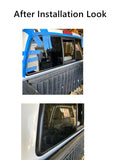 Rear Back Window Back Glass Manual Back Slider (OEM Style) Compatible with Toyota Tacoma Pickup 2005-2023 Models