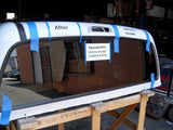 Stationary Encapsulated Back Window Back Glass Compatible with Toyota Tacoma Pickup 2005-2023 Models