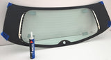 Back Window Back Glass Compatible with Nissan Versa 4 Door Hatchback 2007-2013 Models