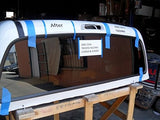 Stationary Encapsulated Back Window Back Glass Compatible with Toyota Tacoma Pickup 2005-2023 Models