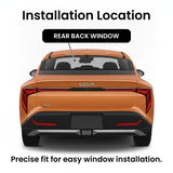 Heated Back Window Back Glass Compatible With Kia K4 4-Door Sedan 2025- 2026 Models