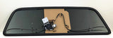 OE Power Back Sliding Window Back Slider Glass Compatible with Ford F250/F350/F450/F550/F650/F750 2005-2007 Pickup Models