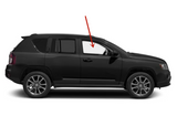Passenger Right Side Front Door Window Door Glass Compatible with Jeep Compass 2007-2016 Models/ Compass MK 2017 Models (Not For 2017 Compass MP)