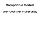 Factory Privacy Tinted Tempered Driver Left Side Rear Door Window Door Glass Compatible with Chevrolet Trax 2024-2026 Models