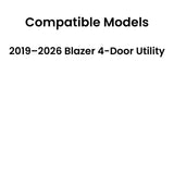 Tempered Passenger Right Side Rear Quarter Window Quarter Glass Compatible with Chevrolet Blazer 2019-2026 Models (Not For Blazer EV)