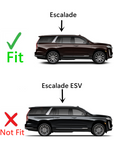 With Sensor Style Tempered Passenger Right Side Quarter Window Quarter Glass Compatible with Cadillac Escalade 2021-2024 Models ( Not For Escalade ESV)