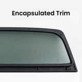 Privacy Stationary Encapsulated Back Window Back Glass Compatible with Toyota Tundra Pickup 2007-2021 Models