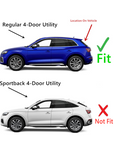 W/ Antenna Back Tailgate Liftgate Window Back Glass Compatible with Audi SQ5 / Q5 2018-2024 Models