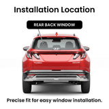 Heated Rear TailGate LiftGate Back Window Back Glass Compatible with Hyundai Tucson 2025-2026 Models