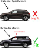 Driver Left Side Front Door Window Door Glass Compatible with Mitsubishi Outlander 2014-2021 Models
