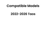 Tempered Passenger Right Side Rear Door Window Door Glass Compatible with Volkswagen Taos 2022-2026 Models