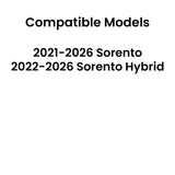 Tempered Passenger Right Side Front Door Window Door Glass Compatible with Kia Sorento 2021-2026 Models